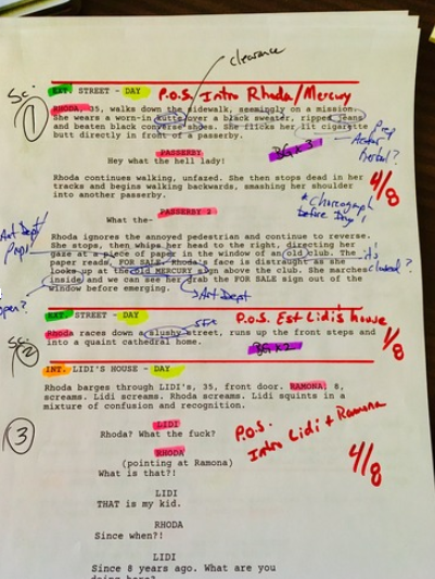 REVISITING A SCRIPT: FOCUS on CONFLICT & CHARACTER
